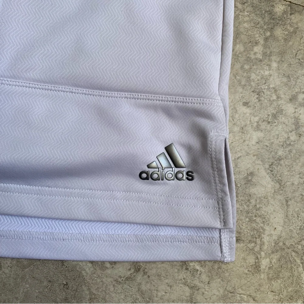 adidas Drawstring Athletic Skort with Zip Pockets - Picture 3 of 10